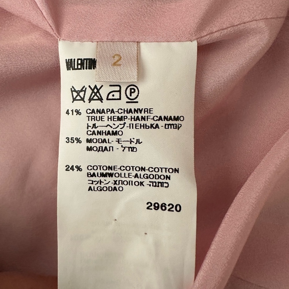 Vintage Valentino Pink Jacket Sz 2 - Picture 6 of 6